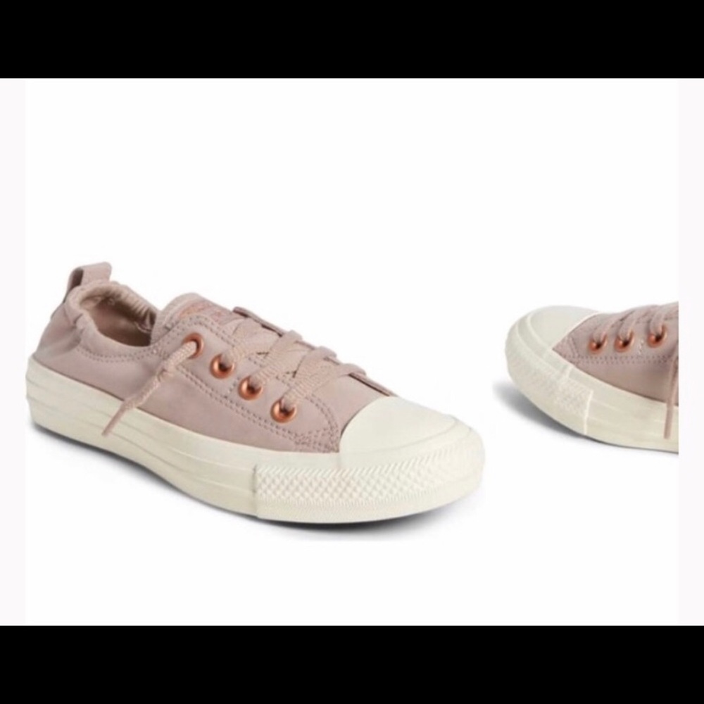 Converse Mauve Rose Gold Sz 10
